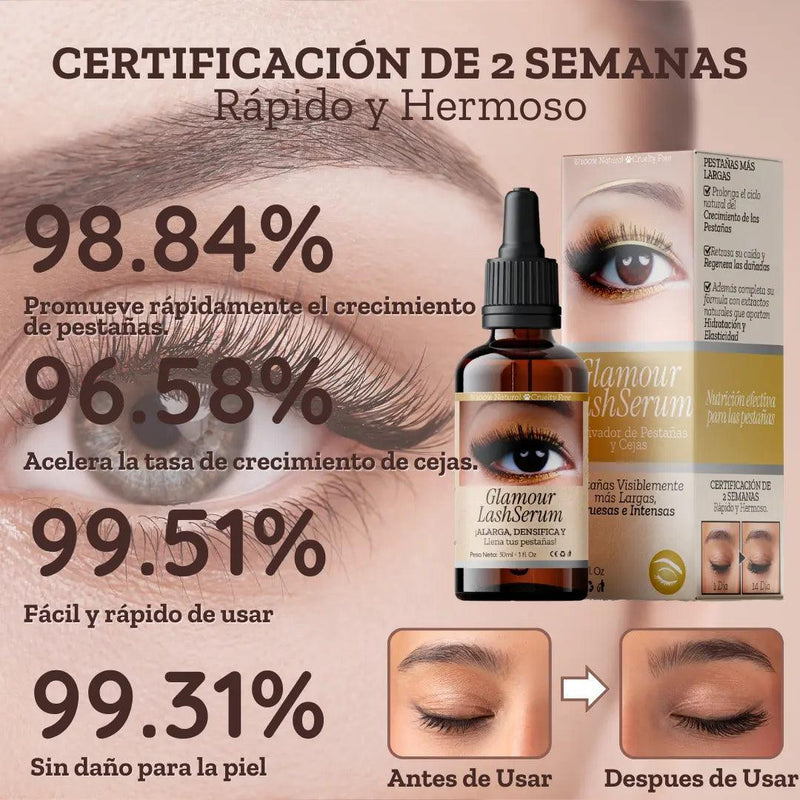 Sérum de crecimiento intenso para pestañas y cejas