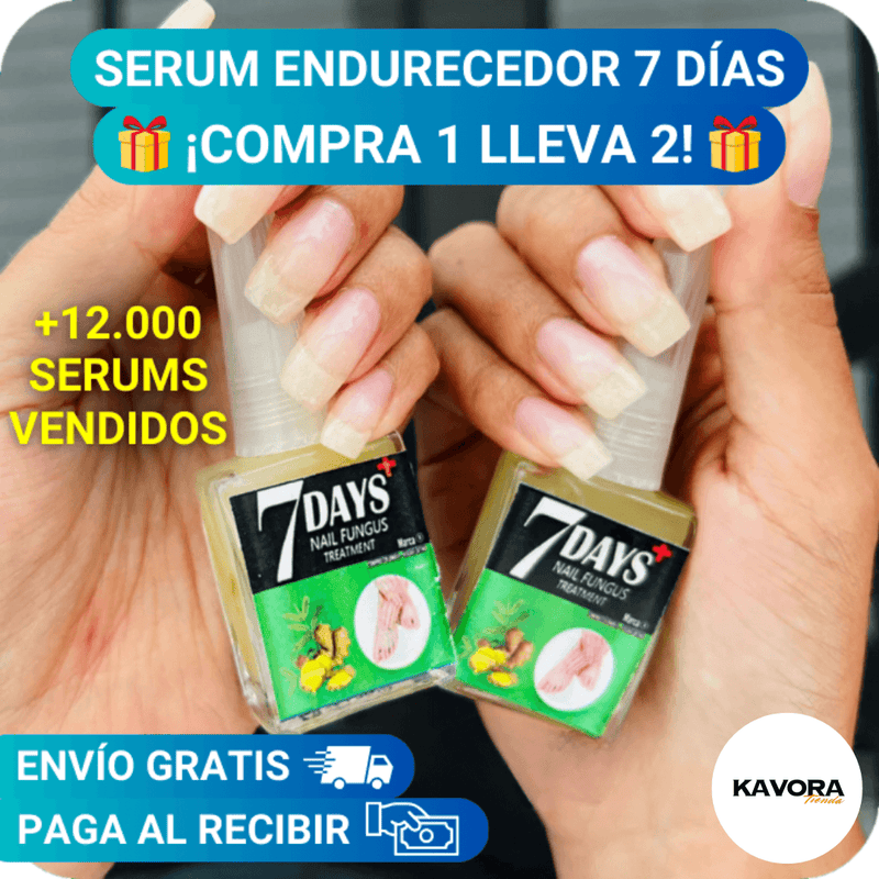 💅(COMPRA 1 & LLEVA 2)🎁 Serum Endurecedor 7 DÍAS - Uñas LARGAS y FUERTES + Envío Gratis