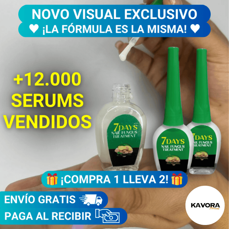 💅(COMPRA 1 & LLEVA 2)🎁 Serum Endurecedor 7 DÍAS - Uñas LARGAS y FUERTES + Envío Gratis