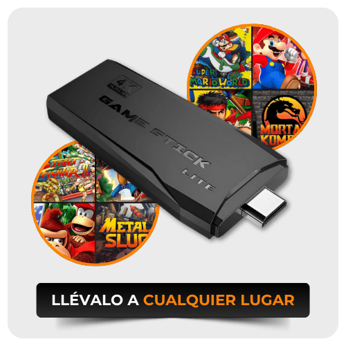 CONSOLA RETRO 4K CON +10.000 JUEGOS INCORPORADOS