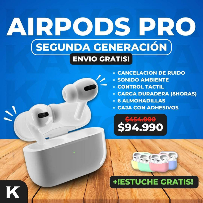 ✅ AirPods Pro 2 (2025)/  Funda + Spotify PREMIUM GRATIS